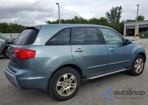 2008 Acura Mdx из США, поврежденный, VIN 2HNYD28258H508989